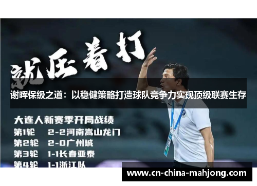 谢晖保级之道：以稳健策略打造球队竞争力实现顶级联赛生存